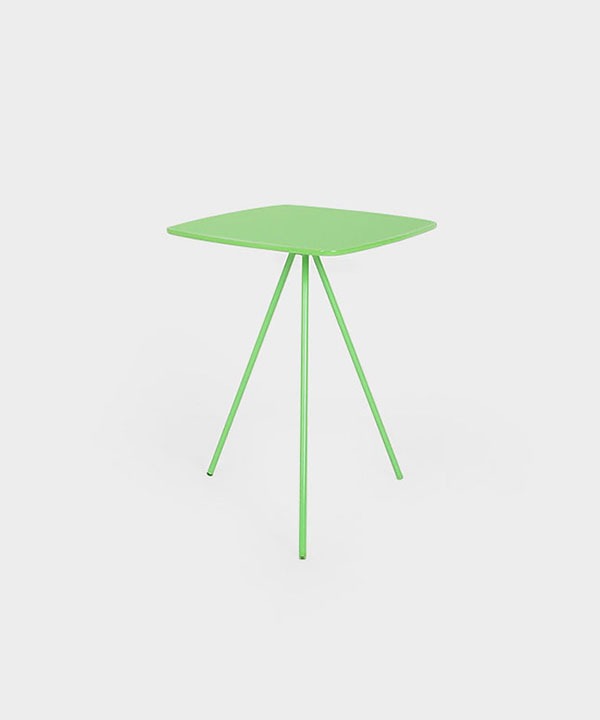 100122. Square Side Table_Green
