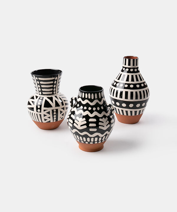 100283. Bouchra Boudoua Vase Set