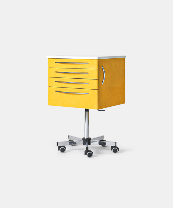 100408. Yellow portable drawer